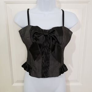 XXI Twist Corset Black S